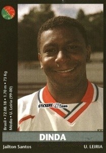 Sticker Dinda - Futebol 2000-2001 n. 178 - Panini