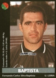 Sticker Baptista - Futebol 2000-2001 n. 180 - Panini