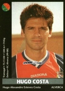 Sticker Hugo Costa - Futebol 2000-2001 n. 183 - Panini