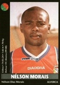 Sticker Nelson Morais - Futebol 2000-2001 n. 185 - Panini