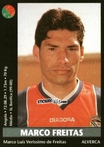 Cromo Marco Freitas - Futebol 2000-2001 n. 186 - Panini