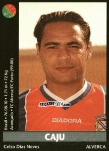 Cromo Caju - Futebol 2000-2001 - Panini