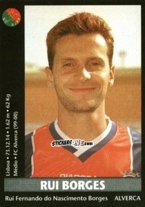 Sticker Rui Borges - Futebol 2000-2001 n. 193 - Panini