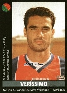 Sticker Verissimo - Futebol 2000-2001 n. 195 - Panini