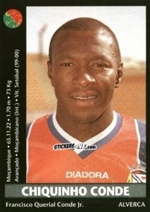 Sticker Chiquinho Conde - Futebol 2000-2001 n. 197 - Panini
