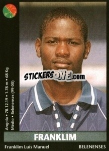 Sticker Figurina 204 - Futebol 2000-2001 - Panini