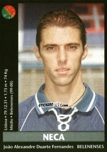 Sticker Neca - Futebol 2000-2001 n. 207 - Panini