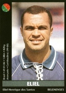 Sticker Eliel - Futebol 2000-2001 n. 209 - Panini