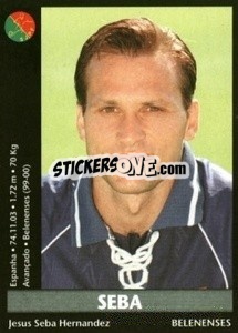 Sticker Seba - Futebol 2000-2001 - Panini