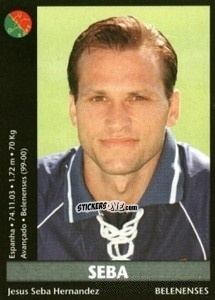Sticker Seba - Futebol 2000-2001 n. 210 - Panini