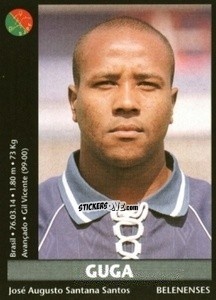 Sticker Guga - Futebol 2000-2001 n. 215 - Panini