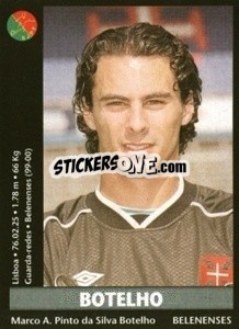 Sticker Botelho - Futebol 2000-2001 n. 216 - Panini