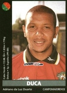 Figurina Duca - Futebol 2000-2001 n. 219 - Panini