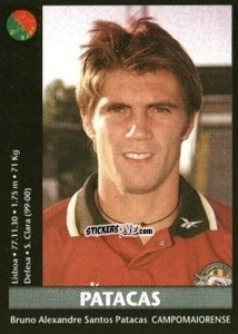 Figurina Patacas - Futebol 2000-2001 n. 220 - Panini