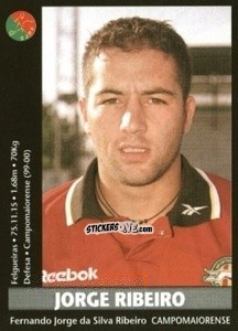 Figurina Jorge Ribeiro - Futebol 2000-2001 n. 226 - Panini
