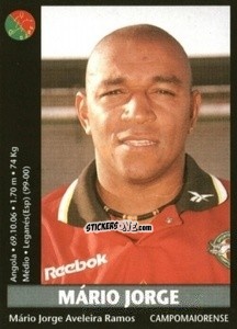 Figurina Mario Jorge - Futebol 2000-2001 n. 229 - Panini