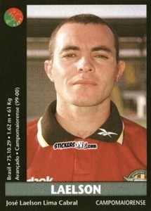 Figurina Laelson - Futebol 2000-2001 n. 232 - Panini
