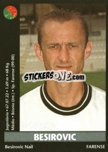 Sticker Besirovic - Futebol 2000-2001 - Panini