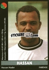 Sticker Hassan - Futebol 2000-2001 - Panini