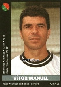 Sticker Vitor Manuel - Futebol 2000-2001 n. 247 - Panini