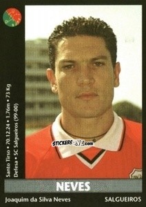 Sticker Neves - Futebol 2000-2001 n. 254 - Panini