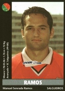 Sticker Ramos - Futebol 2000-2001 n. 260 - Panini