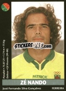 Sticker Figurina 274 - Futebol 2000-2001 - Panini