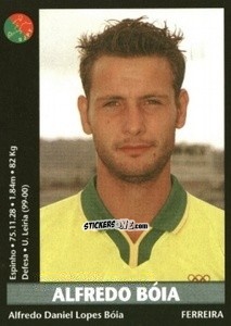 Sticker Alfredo Boia - Futebol 2000-2001 n. 278 - Panini