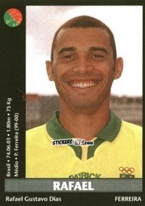 Sticker Rafael - Futebol 2000-2001 n. 280 - Panini