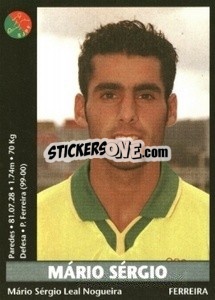 Sticker Figurina 281 - Futebol 2000-2001 - Panini