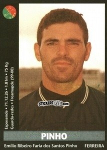 Sticker Pinho - Futebol 2000-2001 n. 288 - Panini