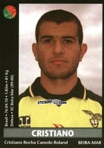 Figurina Cristiano - Futebol 2000-2001 n. 292 - Panini