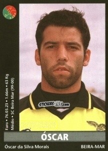 Sticker Oscar - Futebol 2000-2001 n. 298 - Panini
