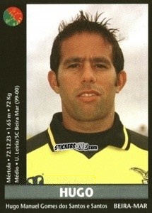 Figurina Hugo - Futebol 2000-2001 n. 302 - Panini