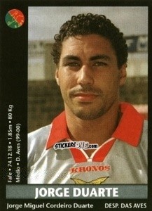 Sticker Jorge Duarte