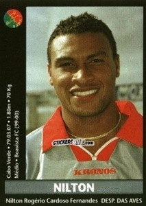 Sticker Nilton - Futebol 2000-2001 - Panini