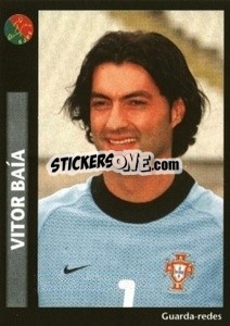 Figurina Vitor Baia - Futebol 2000-2001 - Panini