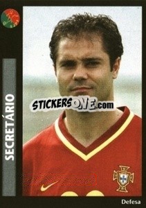 Sticker Secretario - Futebol 2000-2001 - Panini