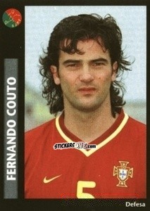 Cromo Fernando Couto - Futebol 2000-2001 - Panini