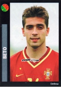 Sticker Beto - Futebol 2000-2001 n. 330 - Panini