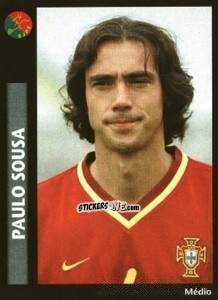 Cromo Paulo Sousa - Futebol 2000-2001 - Panini