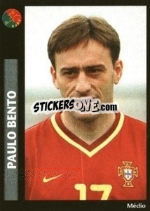 Figurina Paulo Bento - Futebol 2000-2001 - Panini