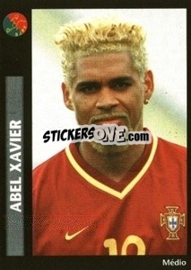 Sticker Abel Xavier - Futebol 2000-2001 - Panini