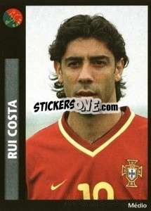 Cromo Rui Costa - Futebol 2000-2001 - Panini