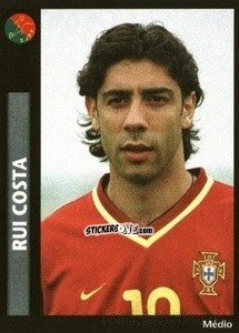 Sticker Rui Costa - Futebol 2000-2001 n. 336 - Panini