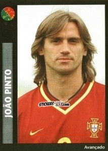 Sticker Joao Pinto - Futebol 2000-2001 - Panini