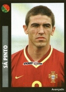 Sticker Sa Pinto - Futebol 2000-2001 n. 339 - Panini