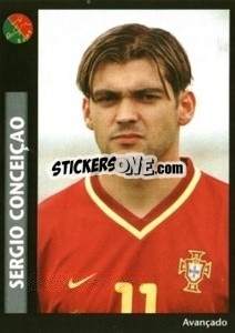 Sticker Sergio Conceicao - Futebol 2000-2001 n. 340 - Panini