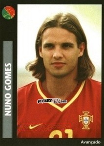 Figurina Nuno Gomes - Futebol 2000-2001 - Panini