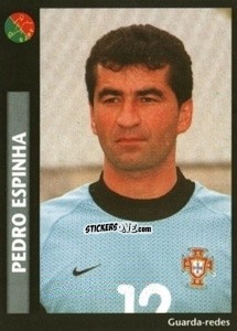 Cromo Pedro Espinha - Futebol 2000-2001 - Panini